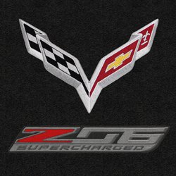 Lloyd Mats Corvette Racing Jake Logo Floor Mats
