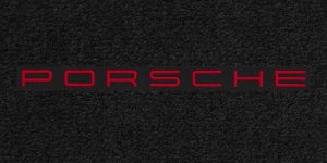 849001-B Porsche (Red on Black)