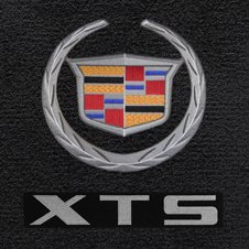 Cadillac Wreath & Crest logo floor mats for XTS