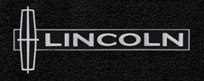Custyom Fit Lincoln Logo Floor Mats 